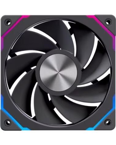 EINAREX Ventilador caja ex12ci argb 120mm negro invertido