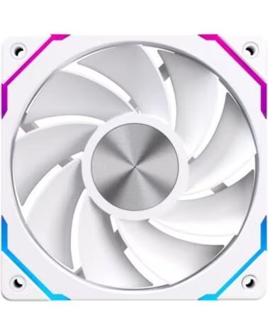 EINAREX Ventilador caja ex12ci argb 120mm blanco invertido