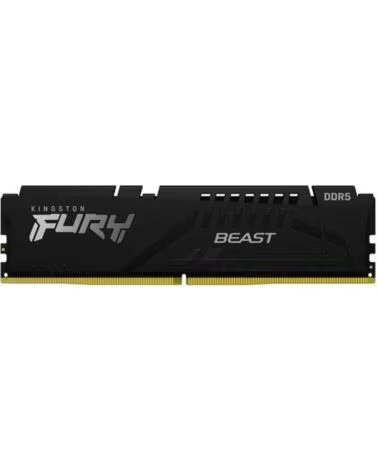 KINGSTON Memoria ram ddr5 8gb - 6000mt - s - fury beast - c30 - negro