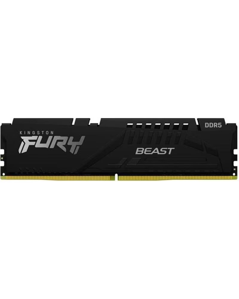 KINGSTON Memoria ram ddr5 8gb - 6000mt - s - fury beast - c30 - negro