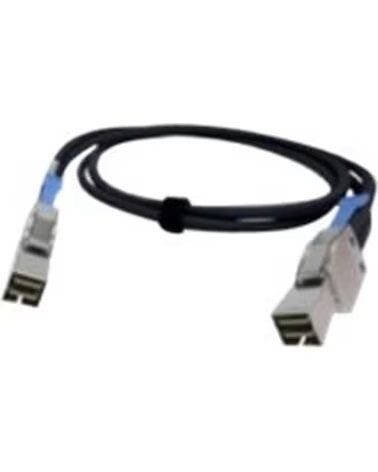 QNAP Cable mini sas 0 5m - macho - macho - negro
