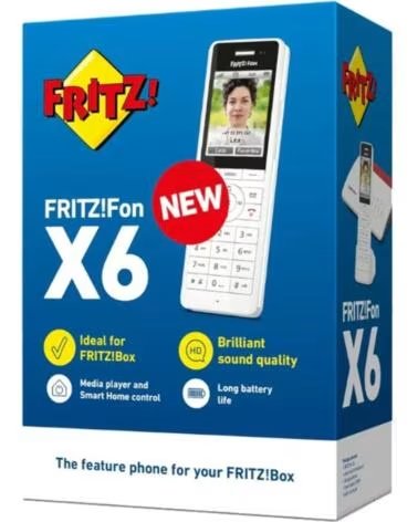 FRITZ Telefono fijo inalambrico fon x6 blanco