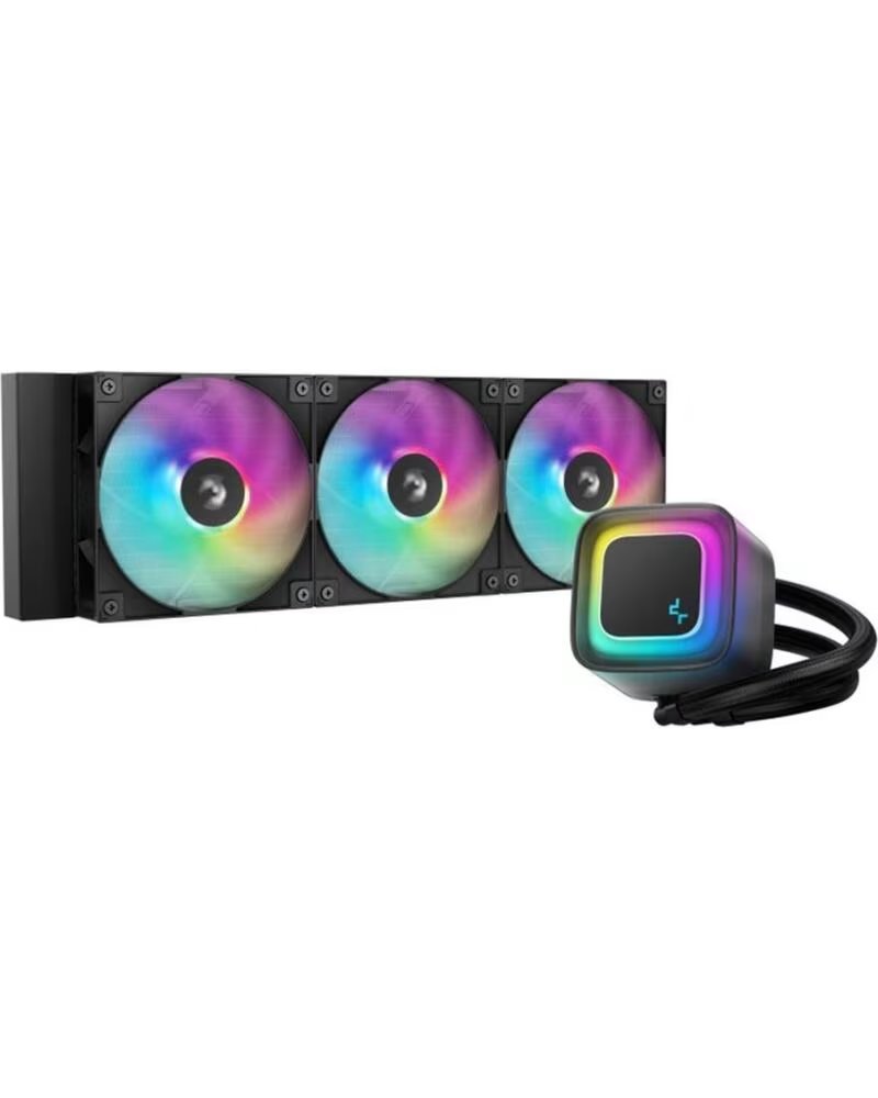 DEEPCOOL Kit refrigeracion liquida le360 v2 argb 3x 120mm negro