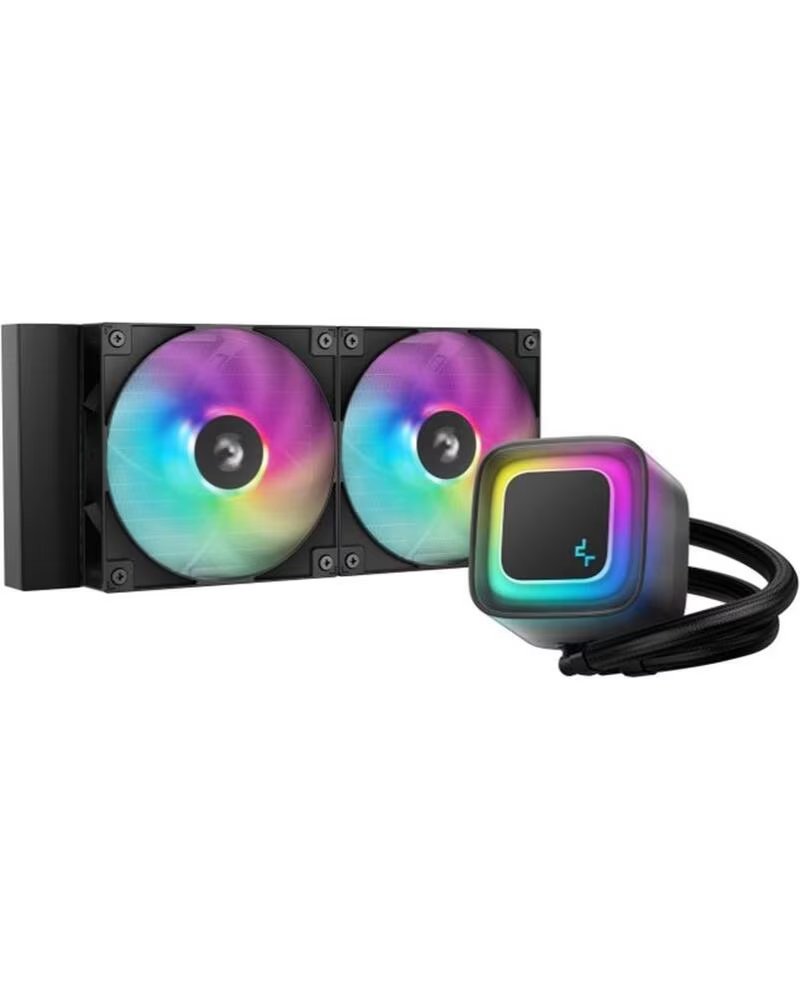 DEEPCOOL Kit refrigeracion liquida le240 v2 argb 2x 120mm negro