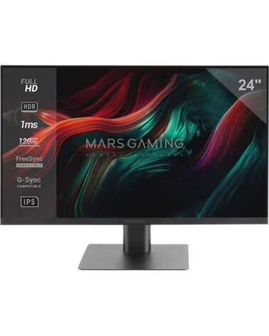 MARS GAMING Monitor mv24 24 pulgadas fhd 120hz