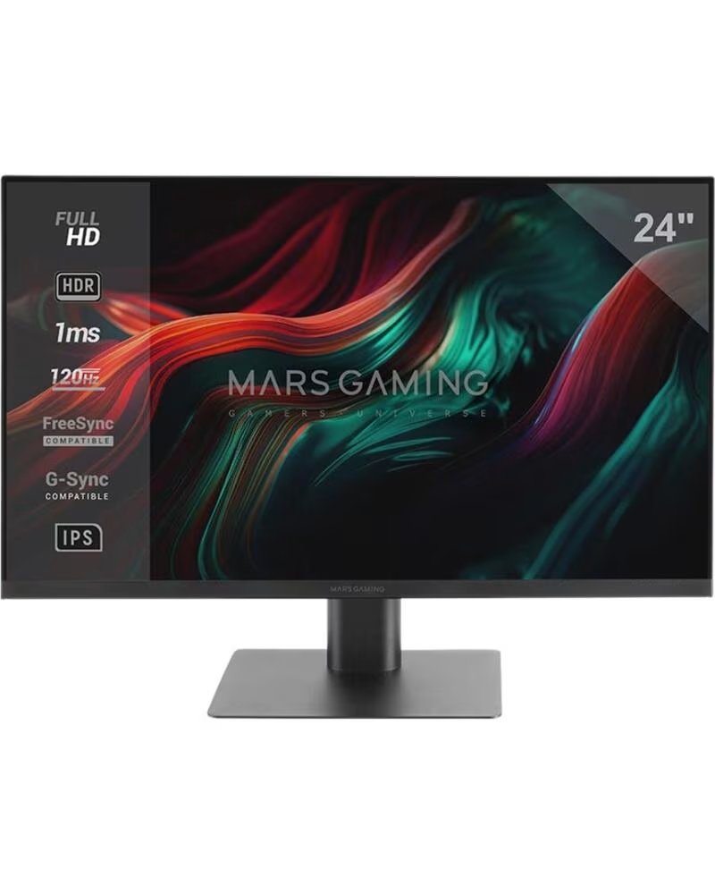 MARS GAMING Monitor mv24 24 pulgadas fhd 120hz