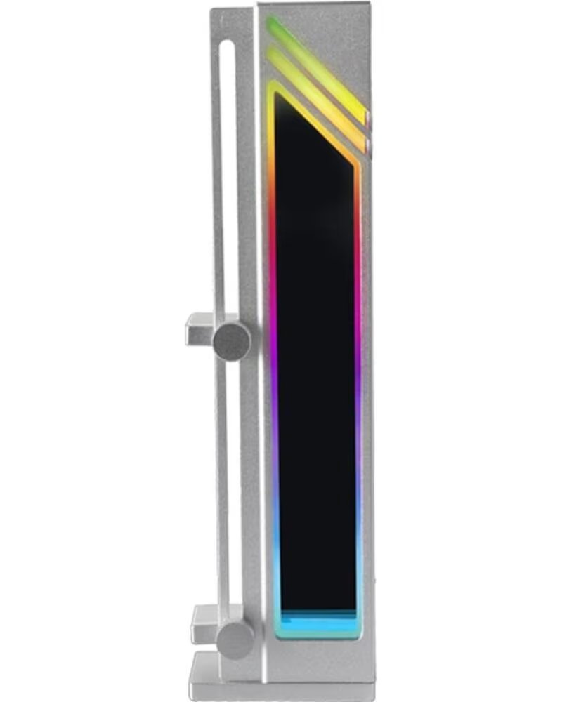 MARS GAMING Soporte para vga universal mcagcbw argb infinity mirror gris