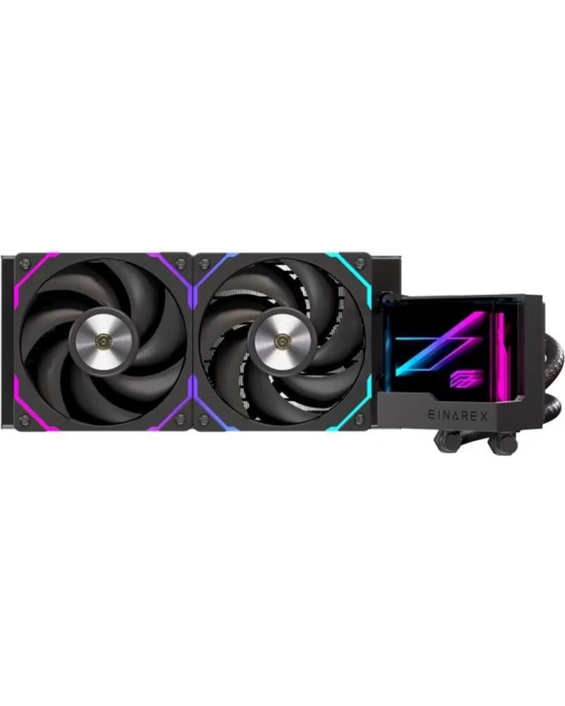 EINAREX Kit refrigeracion liquida vertex 240 rgb 2x 120mm negro