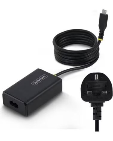 STARTECHCOM Cargador portatil startech 65w usb tipo c negro