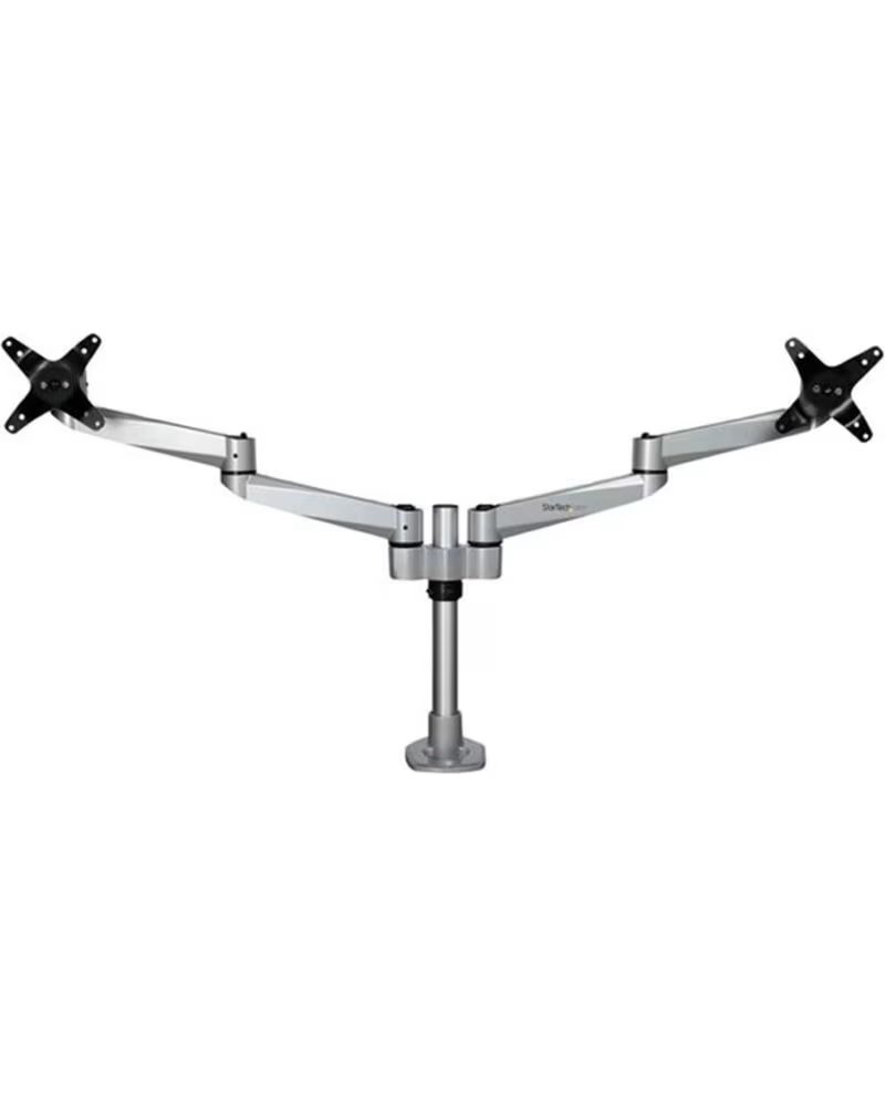 STARTECHCOM Soporte mesa startech vesa hasta 27 pulgadas 100x100mm max 20kg brazo doble