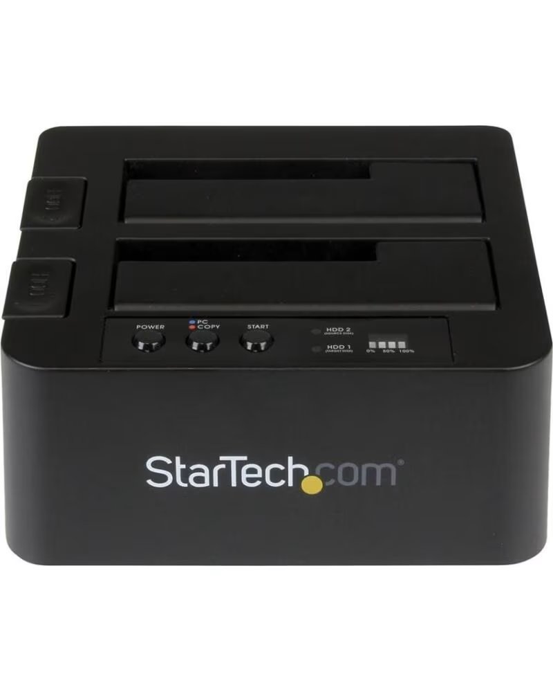 STARTECHCOM Duplicador clonador de disco duro hdd - ssd startech 28gb - min