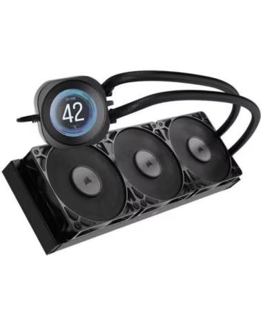 CORSAIR Kit refrigeracion liquida nautilus rs lcd 3x 360mm negro