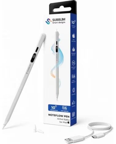 SUBBLIM Lapiz digital noteflow para ipad negro