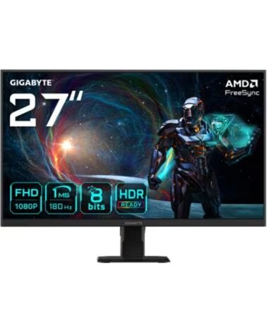 GIGABYTE Monitor gaming gs27fa 27 pulgadas fhd 180hz