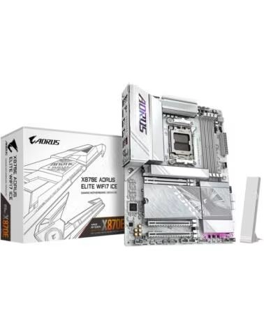 GIGABYTE Placa x870e aorus elite wifi7 ice am5 atx - 4x ddr5