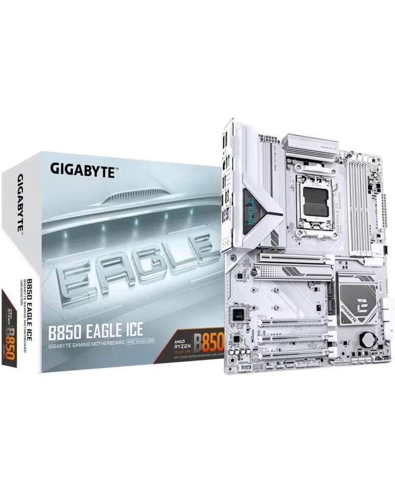 GIGABYTE Placa b850 eagle ice am5 atx - 4x ddr5