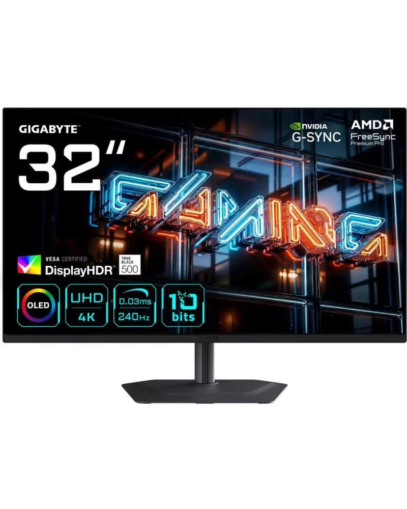 GIGABYTE Monitor gaming mo32u24 31 5 pulgadas 4k uhd 240hz