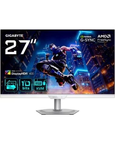 GIGABYTE Monitor gaming m27up ice 27 pulgadas 4k uhd 160hz