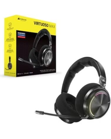 CORSAIR Auriculares gaming virtuoso max inalambrico negro