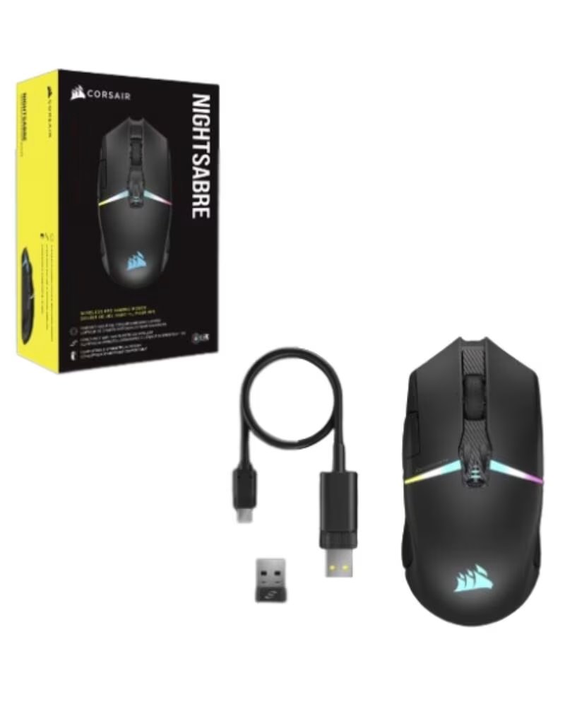 CORSAIR Raton inalambrico gaming ch - 931b011 - eu negro