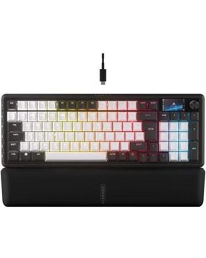 CORSAIR Teclado gaming vanguard 96 - mlx plasma - dual negro