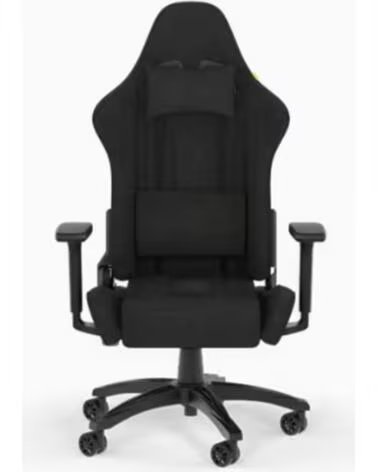 CORSAIR Silla gaming tc100 relaxed fabric negra
