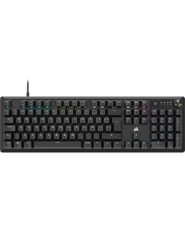CORSAIR Teclado gaming k70 core rgb negro portugues
