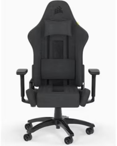 CORSAIR Silla gaming tc100 relaxed fabric gris - negra