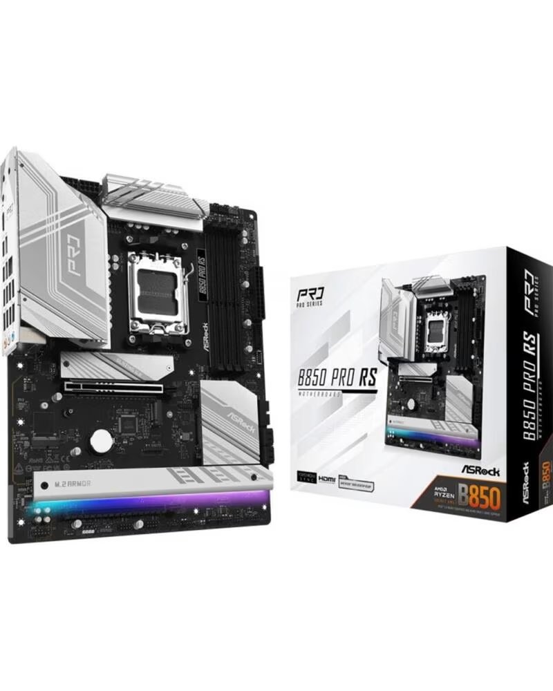 ASROCK Placa base b850 pro rs am5 atx - 4x ddr5