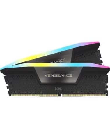 CORSAIR Memoria ram ddr5 16gb 2x8gb vengeance rgb - 5200mt - s - pc5 - 41600 - cl40 - 1 25v