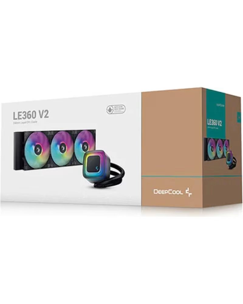 DEEPCOOL Kit refrigeracion liquida le360 v2 zero 3x 120mm negro