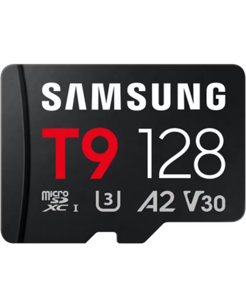 SAMSUNG Tarjeta memoria micro sd 128gb sdxc t9 clase10 u3 v30 a2