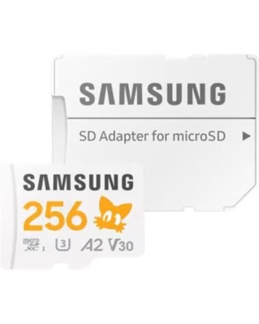 SAMSUNG Tarjeta memoria micro sd 256gb sonic pro plus clase 10 u3 v30 a2 adaptador sd