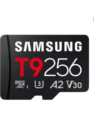 SAMSUNG Tarjeta memoria micro sd 256gb sdxc t9 clase10 u3 v30 a2