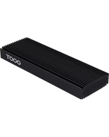 TOOQ Carcasa disco duro tqe - 2230b para ssd m 2 usb tipo c negra