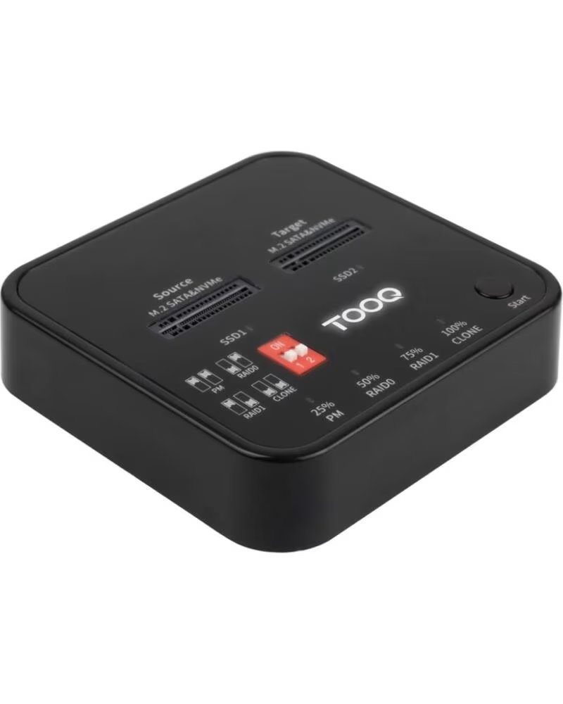 TOOQ Duplicador disco duro ssd m 2 tqds - 201b