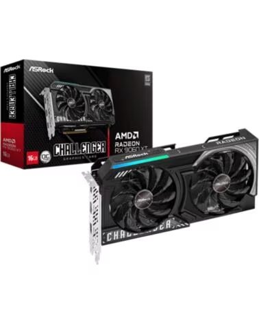 ASROCK Tarjeta grafica radeon rx 9060 xt challenger 16gb oc gddr6 - 2x dp - 2x hdmi pci express 5 0