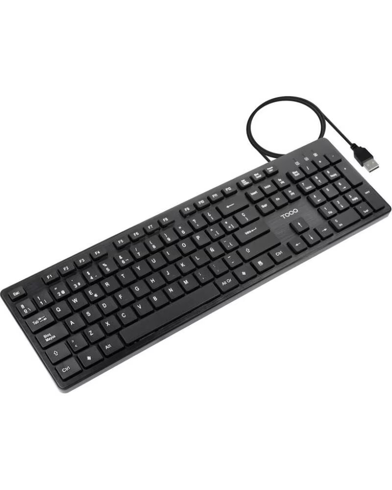 TOOQ Teclado tqk - 2003 - b negro silencioso