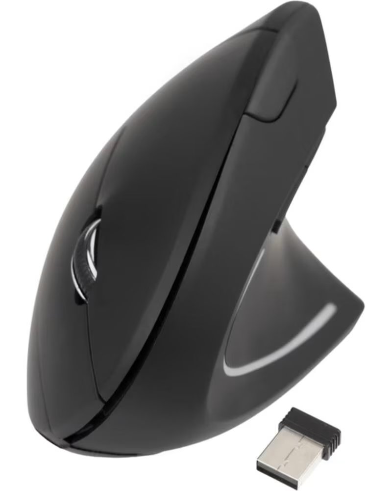 TOOQ Raton vertical inalambrico tqmwg - 1104 - b negro