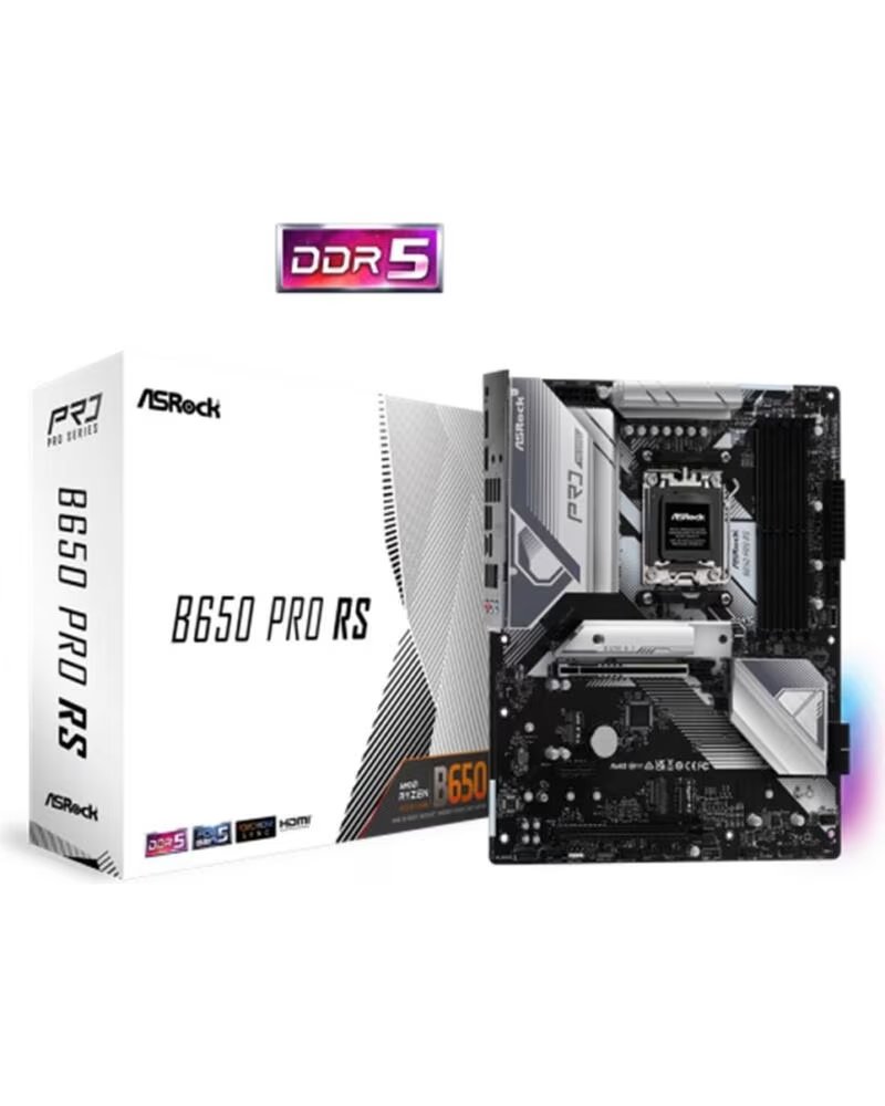 ASROCK Placa base b650 pro rs am5 atx - 4x ddr5