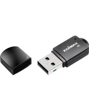 EDIMAX Adaptador wifi inalambrico mini usb ac600 doble banda