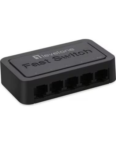 LEVEL ONE Switch sobremesa 5 puertos fast ethernet 10 - 100