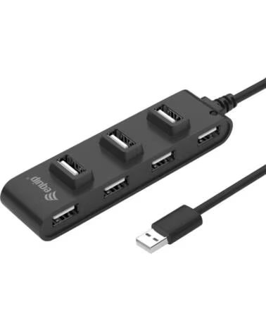 EQUIP Hub usb usb tipo a a 7 puertos usb 2 0