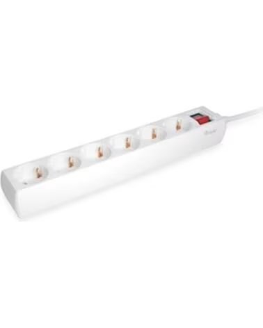 EQUIP Regleta con 6 tomas cable de red de 1 5 metros y boton de apagado encendido