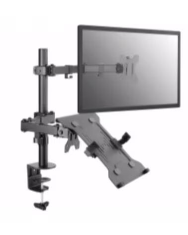 EQUIP Soporte pantalla mesa 13 pulgadas - 32 pulgadas doble brazo 2 monitores o 1 monitor 1 portatil bracket para portatil incl 