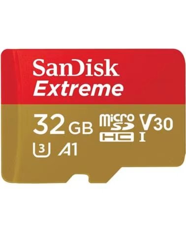 SANDISK Tarjeta memoria micro secure digital 32gb sd extreme u3 uhs - i clase 10 a1