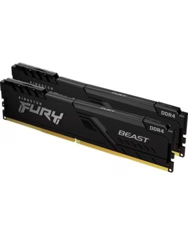 KINGSTON Memoria ram ddr4 16gb 2x8gb hiperx fury blak gaming - 3200 mhz - pc4 - 25600 - cl16 dimm
