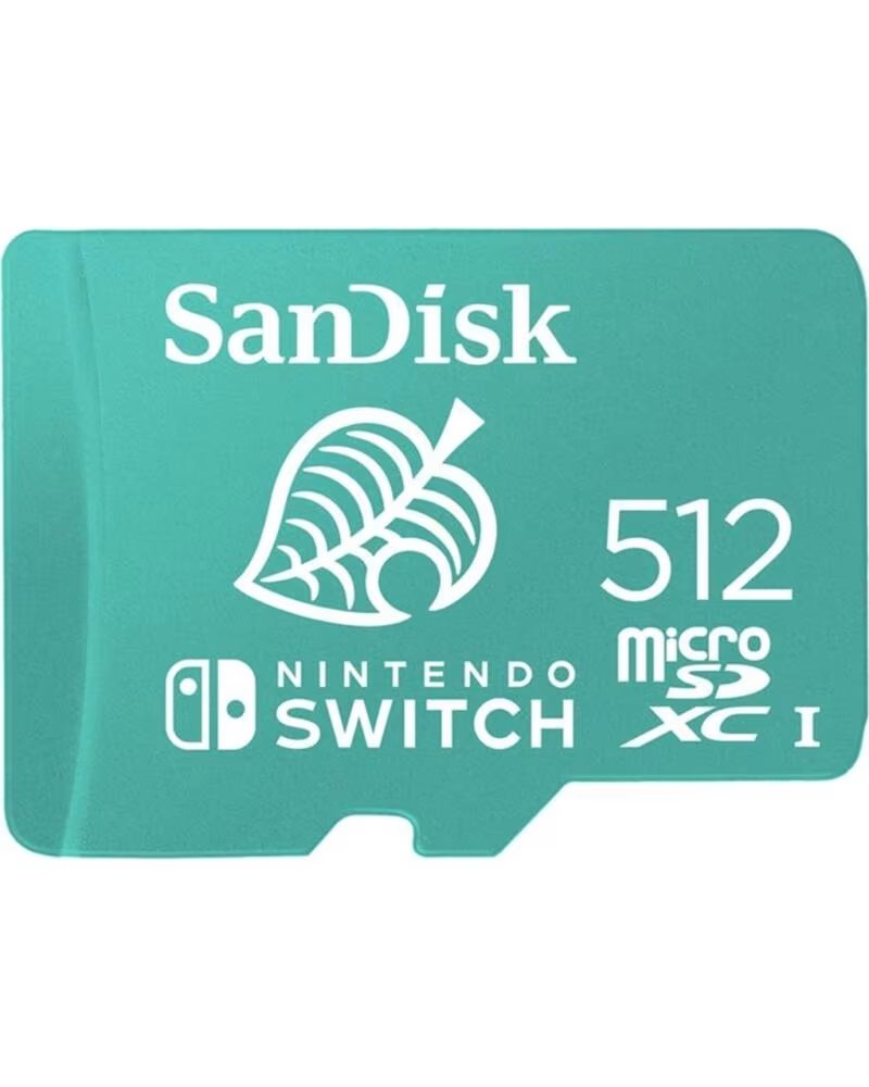 SANDISK Tarjeta memoria micro secure digital 512gb cobranded sdxc uhs - i u3 clase 10 licencia nintendo