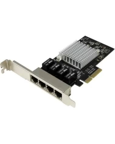STARTECHCOM Tarjeta red startech ethernet gigabit 1000 4 port rj45 pcie