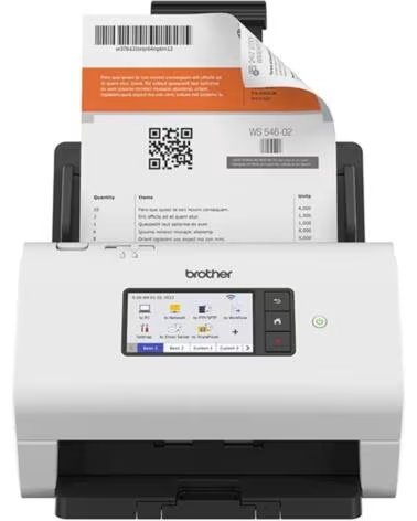 BROTHER Escaner sobremesa ads - 4900w - 100ppm - duplex automatico - usb 3 0 - usb 2 0 - red - wifi - wifi direct - adf 100 hoja